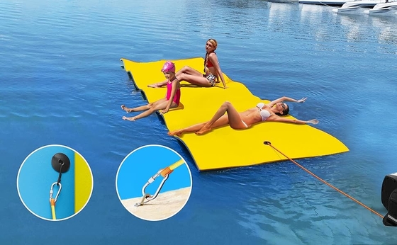 OEM Durabilidad XPE Espuma de agua para exteriores Color llamativo para la piscina del parque acuático