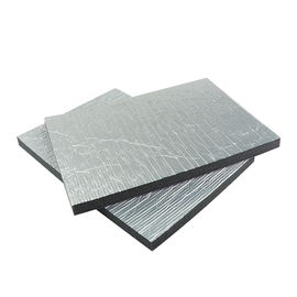 Material laminado espuma arriba termal del papel de aluminio del aislamiento de la HVAC de la conducta
