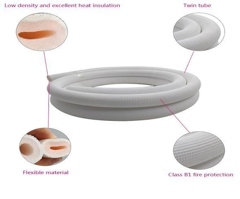 IXPE PE FOAM TUBE Conexión de cobre aislada para mini A/C dividido
