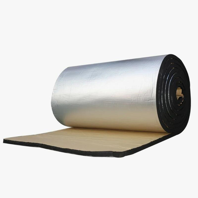 Capa de espuma de caucho de PVC NBR con aislamiento de plástico de caucho de espuma de papel de aluminio