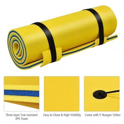 Sapatilla flotante de espuma XPE multicolor de 3 capas impermeable ligera Servicio OEM/ODM disponible
