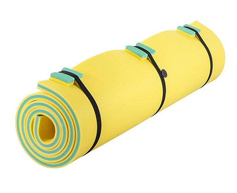 Gran tamaño 3 capas resistente a las lágrimas XPE espuma nadar isla flotante Pad exterior de agua flotante colchoneta para la playa lago océano