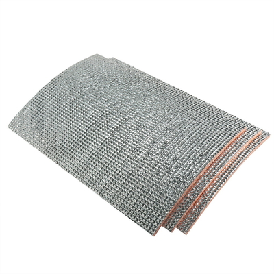 Materiales de hoja adhesivos de Xlpe del papel de aluminio de la espuma del aislamiento del conducto de la HVAC
