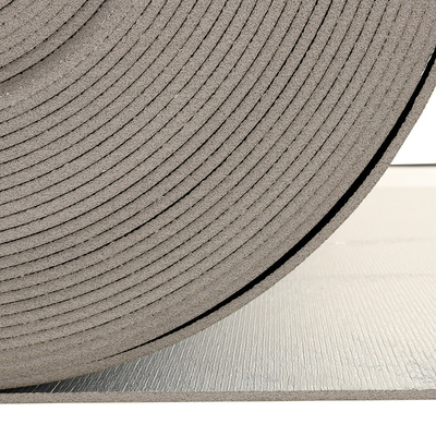 Espuma de PE de alta densidad con papel de aluminio reflectante en el lado aislante bajo alfombras laminado o vinilo