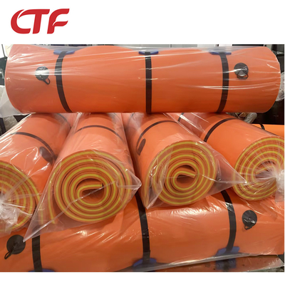 OEM Entrega rápida almohadilla flotante de espuma de 3 capas gruesa estera flotante piscina lago