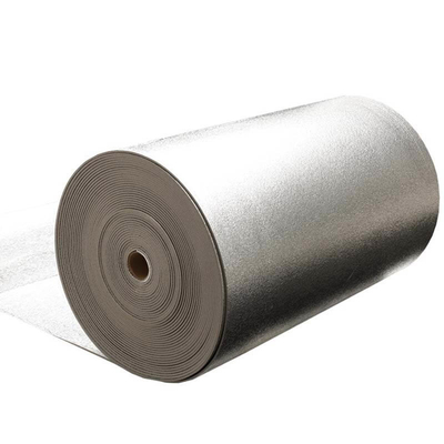 Precio al por mayor Barrera térmica de papel de aluminio espuma XPE con rollos de aluminio aislamiento de células de techo escudo radiante fábrica directa