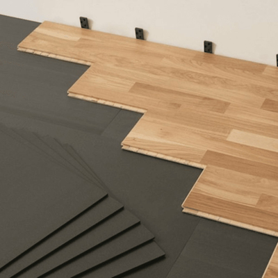 1mm 2mm 3mm Ixpe Acoustic Pro Floating Floor Sublay rollo de hojas de espuma de polietileno de celda cerrada