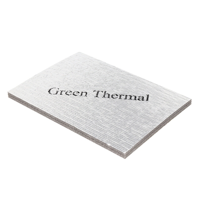 Plancha de aislamiento XLPE de espuma de papel de aluminio para aplicaciones interiores de conductos externos