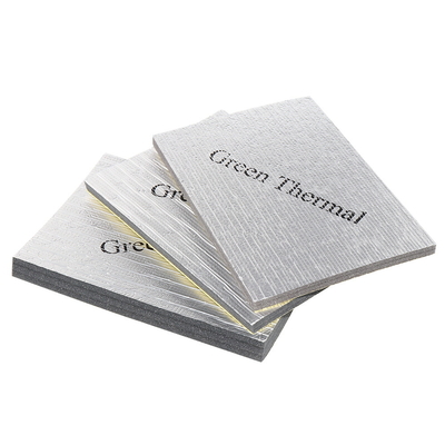 Plancha de aislamiento XLPE de espuma de papel de aluminio para aplicaciones interiores de conductos externos