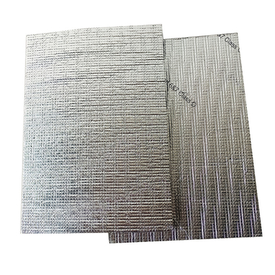 Fibra de vidrio de aluminio XPE espuma retardante de llama autoadhesivo de aislamiento HVAC espuma de 5-25 mm de espesor