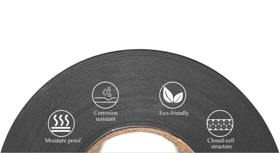 Cintas adhesivas de espuma de polietileno doblemente recubiertas material retardante de llama impermeable espuma PE de alta calidad / espuma IXPE