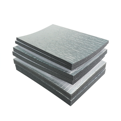 Aislamiento de aire acondicionado adhesivos de espuma de PE laminada XLPE DUCT de aislamiento espuma de polietileno flexible