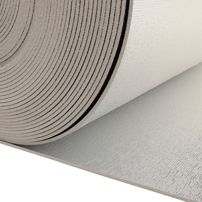 Bajo el aislamiento del techo espuma de PE con papel de aluminio material de aislamiento térmico de construcción Xlpe lámina de aislamiento térmico