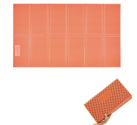 Almohadillas de sueño dobles plegables impermeables de película de aluminio de celda cerrada almohadilla de sueño de espuma para acampar 2 personas