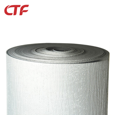 Fuente de aluminio de alta reflectividad, espuma de aislamiento acústico XPE, espuma de aislamiento acústico para el techo del piso superior