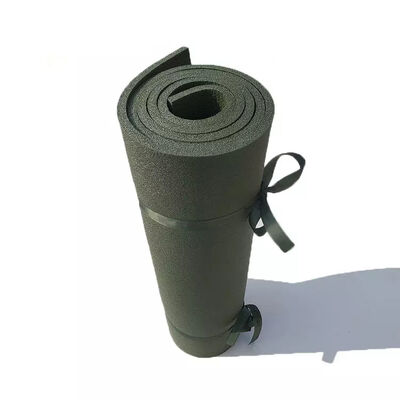 Colchoneta impermeable portátil con correas para acampar, senderismo y mochilero