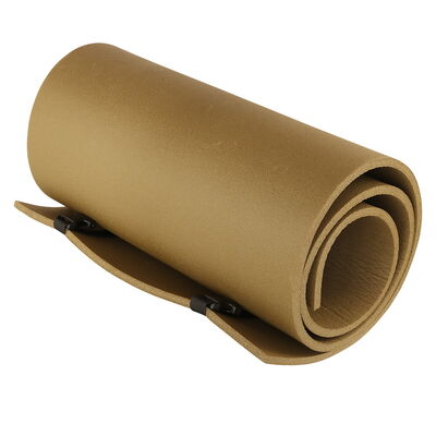 Colchoneta para dormir de espuma estilo militar camuflaje impermeable portátil con correas para acampar, senderismo y mochilero