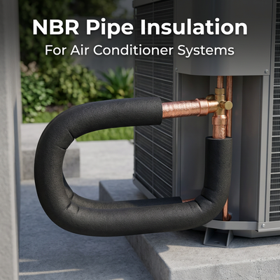 Flexible NBR Rubber Foam Insulation Tube Premium Thermal Barrier for HVAC Pipeline Thermal Retention Energy Saving Industrial Heat Protection