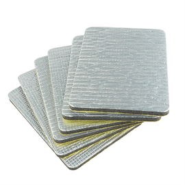Alto papel de aluminio reflexivo de la espuma del aislamiento de la HVAC Xpe laminado hecho frente Eco amistoso