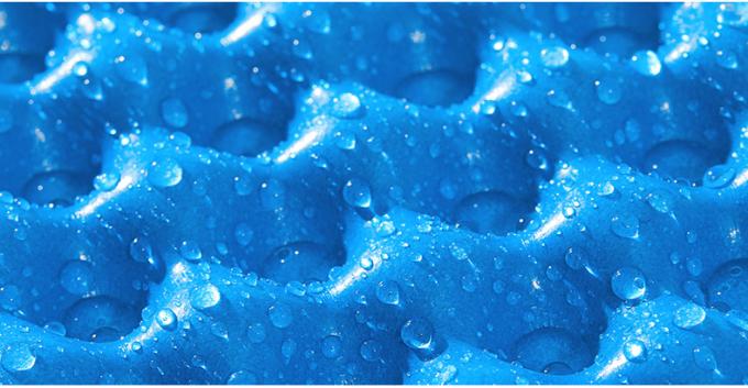 Al por mayor colchones dobles plegables para dormir de película de aluminio blanco con celda cerrada IXPE XPE almohadilla de sueño de espuma para acampar impermeable para 2 personas 3